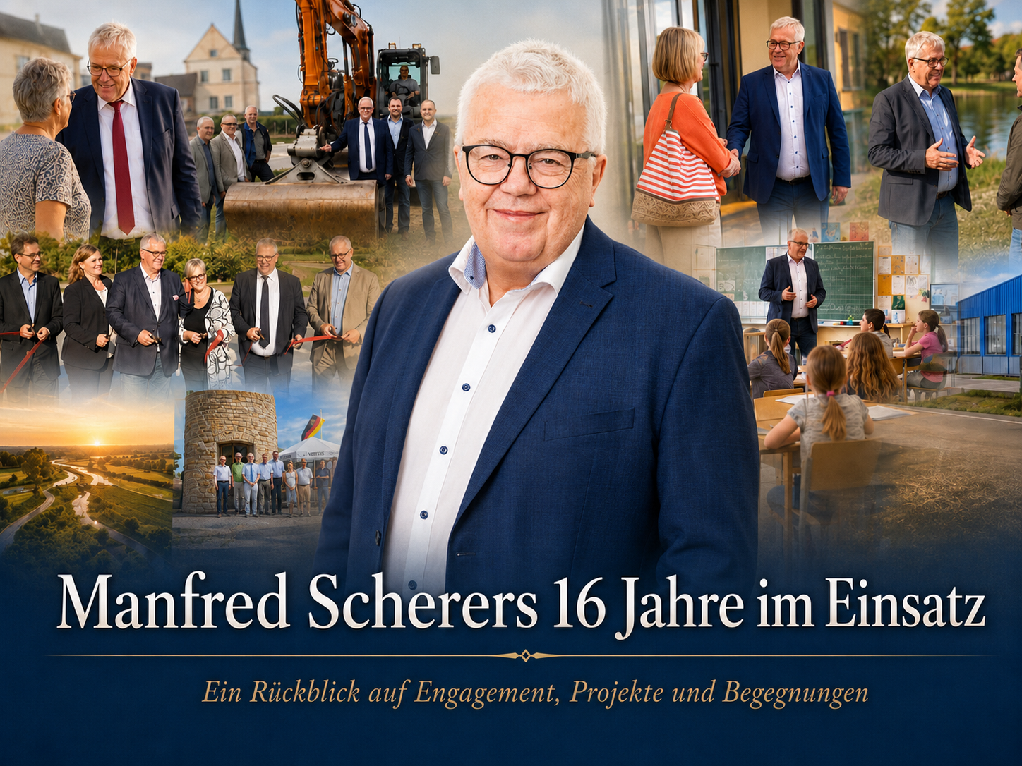 Manfred Scherers 16 Jahre im Einsatz
