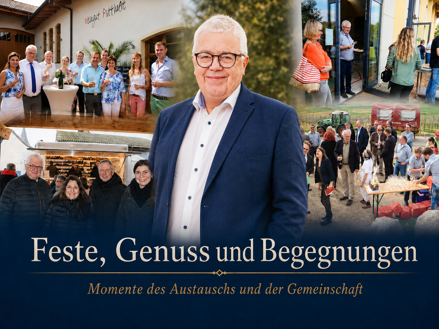 Feste, Genuss und Begegnungen mit Manfred Scherer