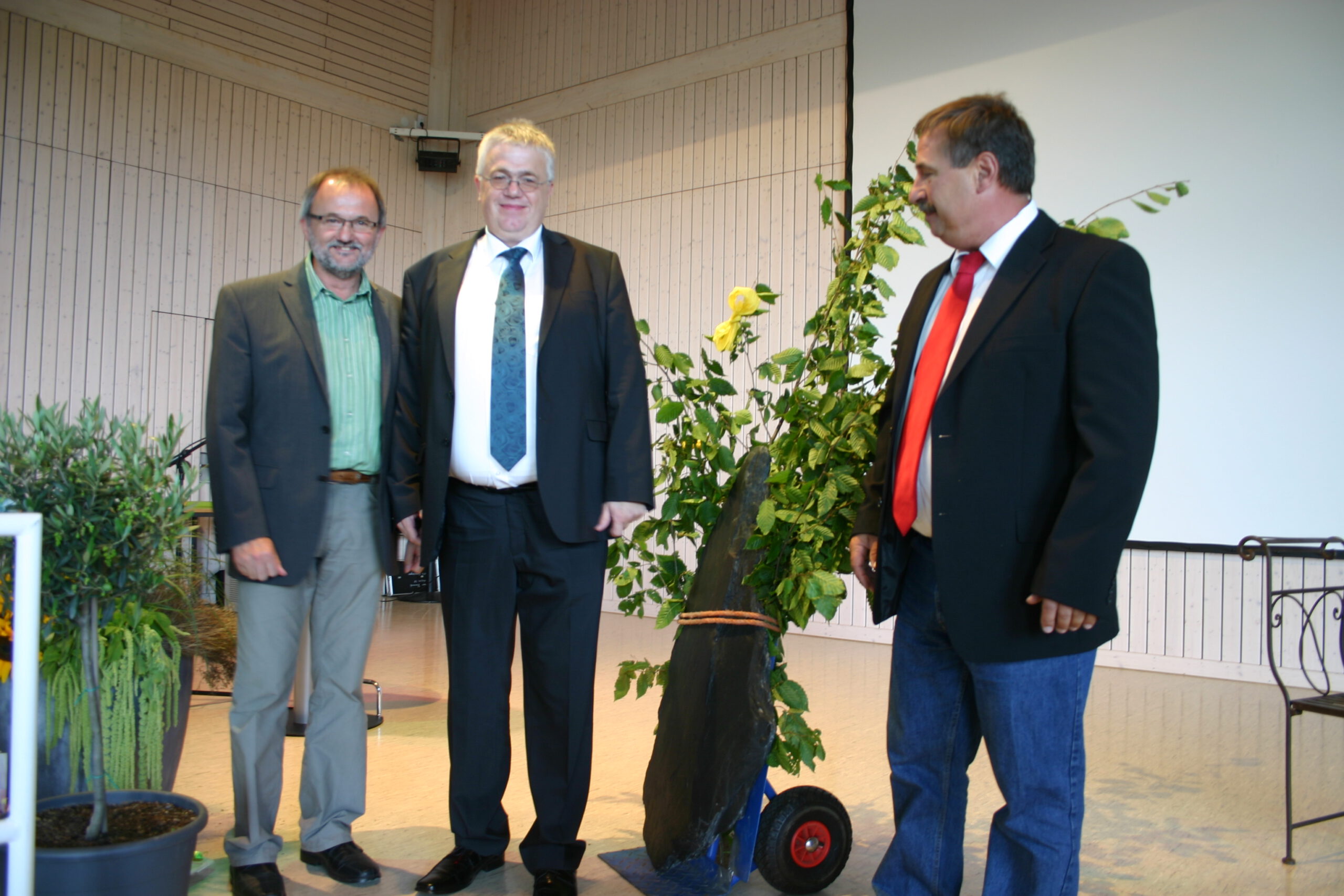 Amtseinführung als Bürgermeister, 14. August 2010