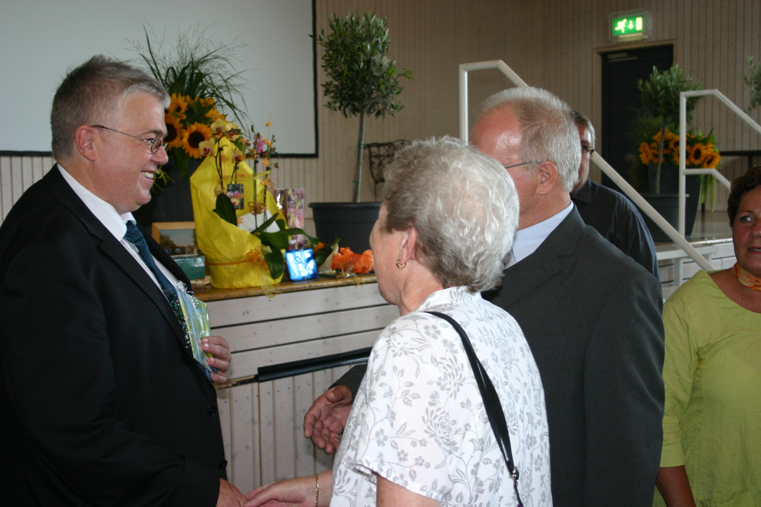 Amtseinführung als Bürgermeister, 14. August 2010